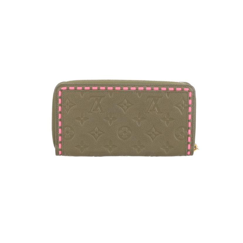 LOUIS VUITTON ルイ・ヴィトン/ジッピーウォレット/アンプラント・ローズ×カーキ/M62451 //SP0***/Aランク/24