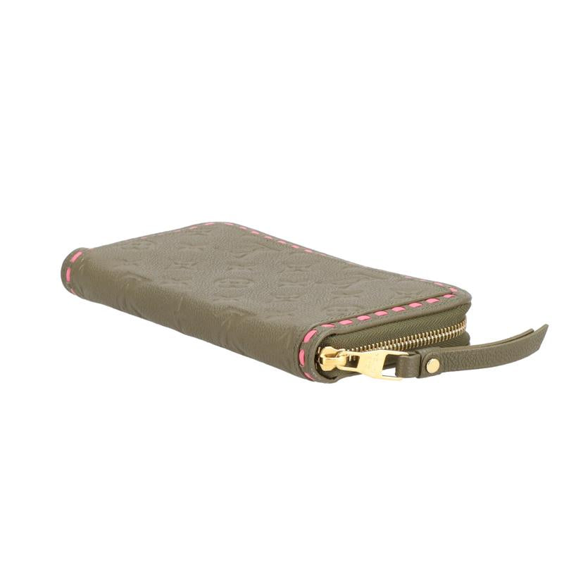 LOUIS VUITTON ルイ・ヴィトン/ジッピーウォレット/アンプラント・ローズ×カーキ/M62451 //SP0***/Aランク/24