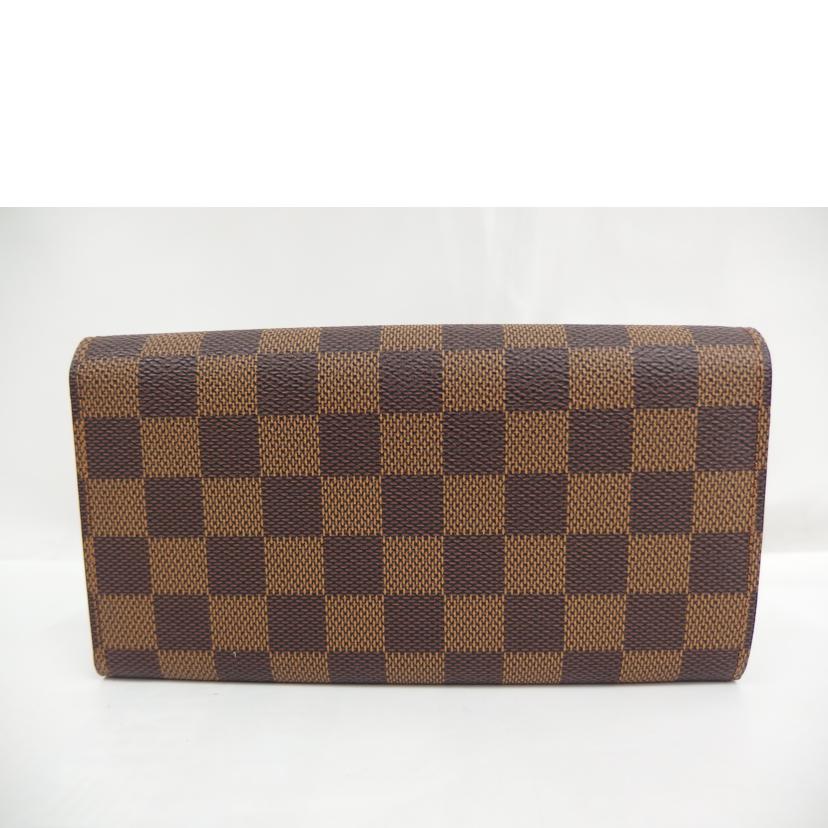 LOUIS　VUITTON ルイヴィトン/ポルトフォイユ・サラ　エベヌ／ダミエ/N61734//CA3***/Aランク/82