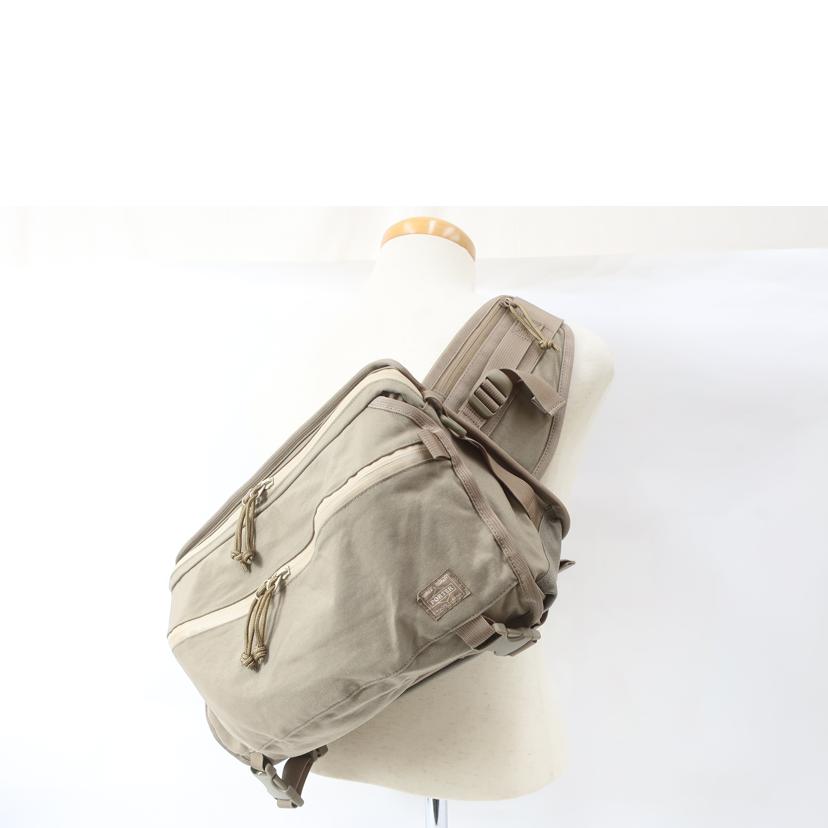 PORTER ポーター/クランカーズ ウエストバッグ ボディバッグ ベージュ//Aランク/65