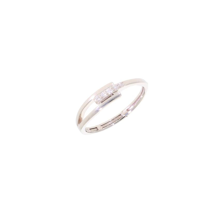 /　K18WGダイヤリング0．05ct//Aランク/09