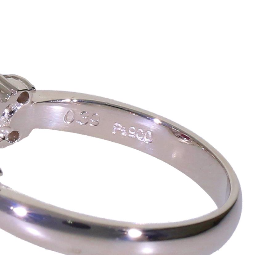 PT900ルビーダイヤリング0．46／D0．39ct//Aランク/64