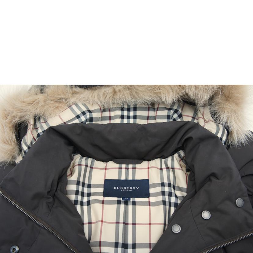 BURBERRY　 バーバリー/BURBERRY　LONDON　ダウンジャケット　ファー　フード　BR//ABランク/78