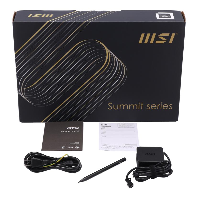 MSI エムエスアイ　/Win11ノートPC/Summit E13 AI Evo A1MTG-1203JP//K2403N0180302/Bランク/78