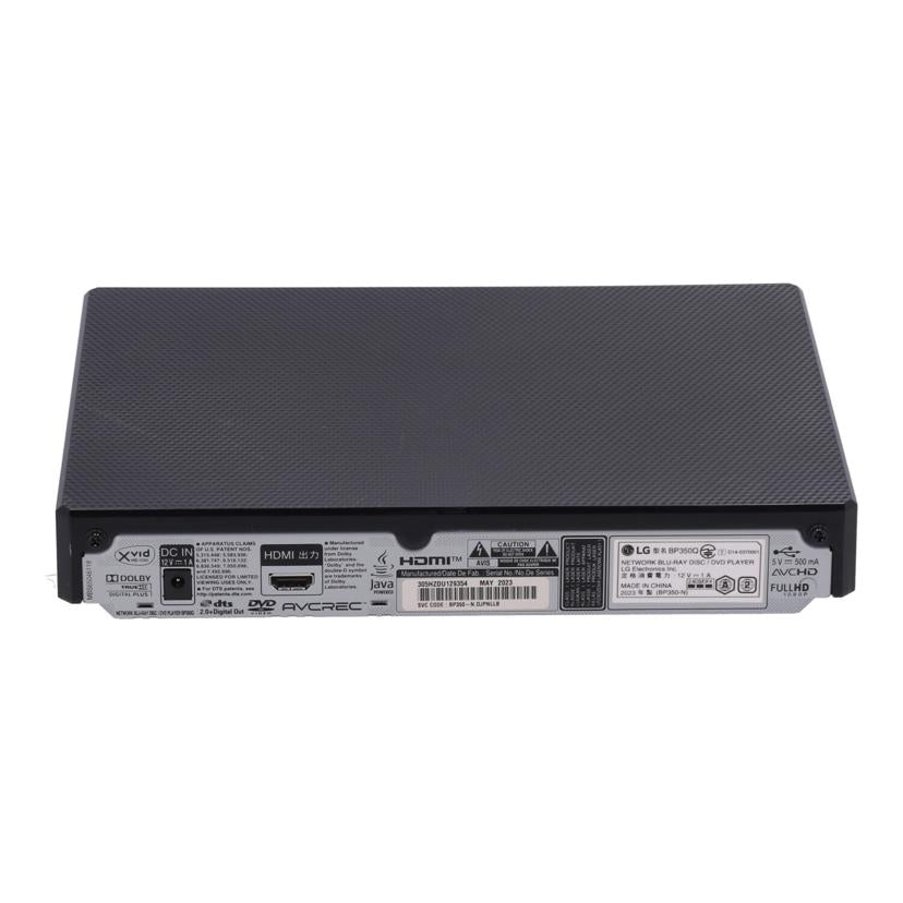LG　Electronics LG電子　/BDプレーヤー/BP350Q//305HZDU129354/Bランク/69
