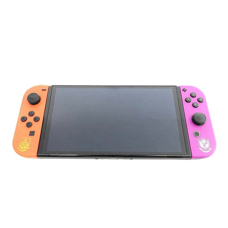 nintendo 任天堂/有機ELスイッチ本体スカーレット・バイオレットエディション/HEG-S-KEAAA//XTJ10477799833/ABランク/88