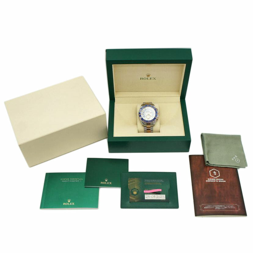 ROLEX ロレックス/ヨットマスターⅡ／PG×SS／2023ギャラ/116681//059*****/Aランク/91