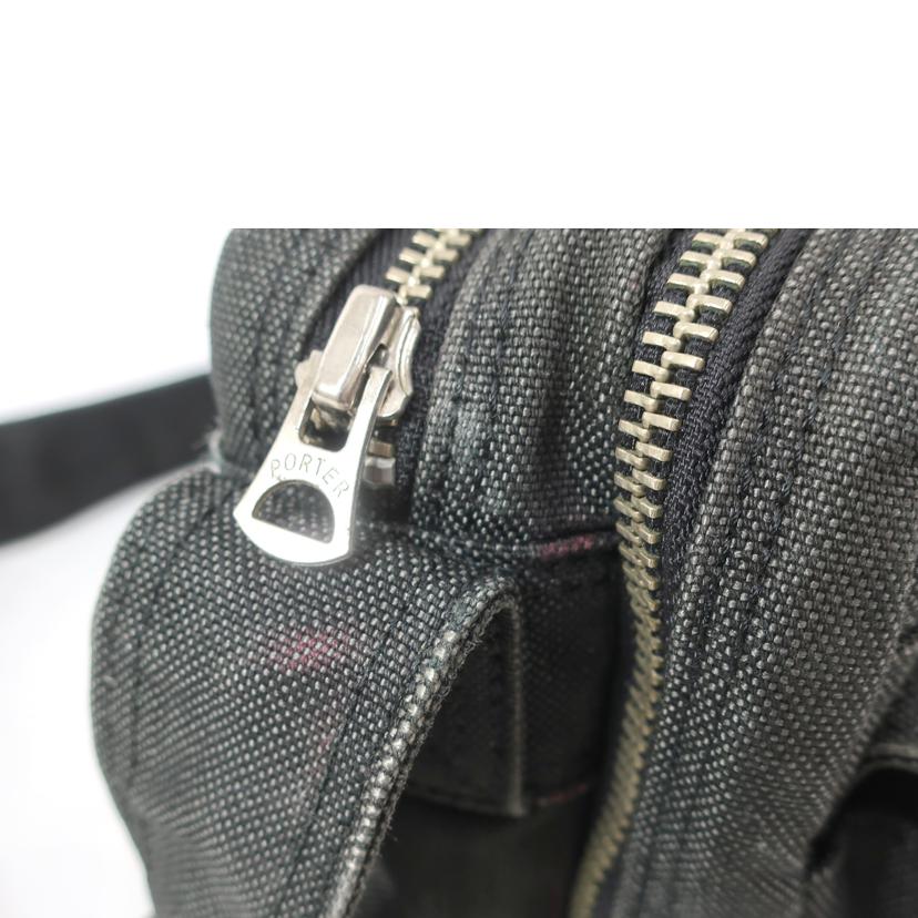 PORTER ポーター/スモーキー ショルダーバッグ ダークグレー//Bランク/65