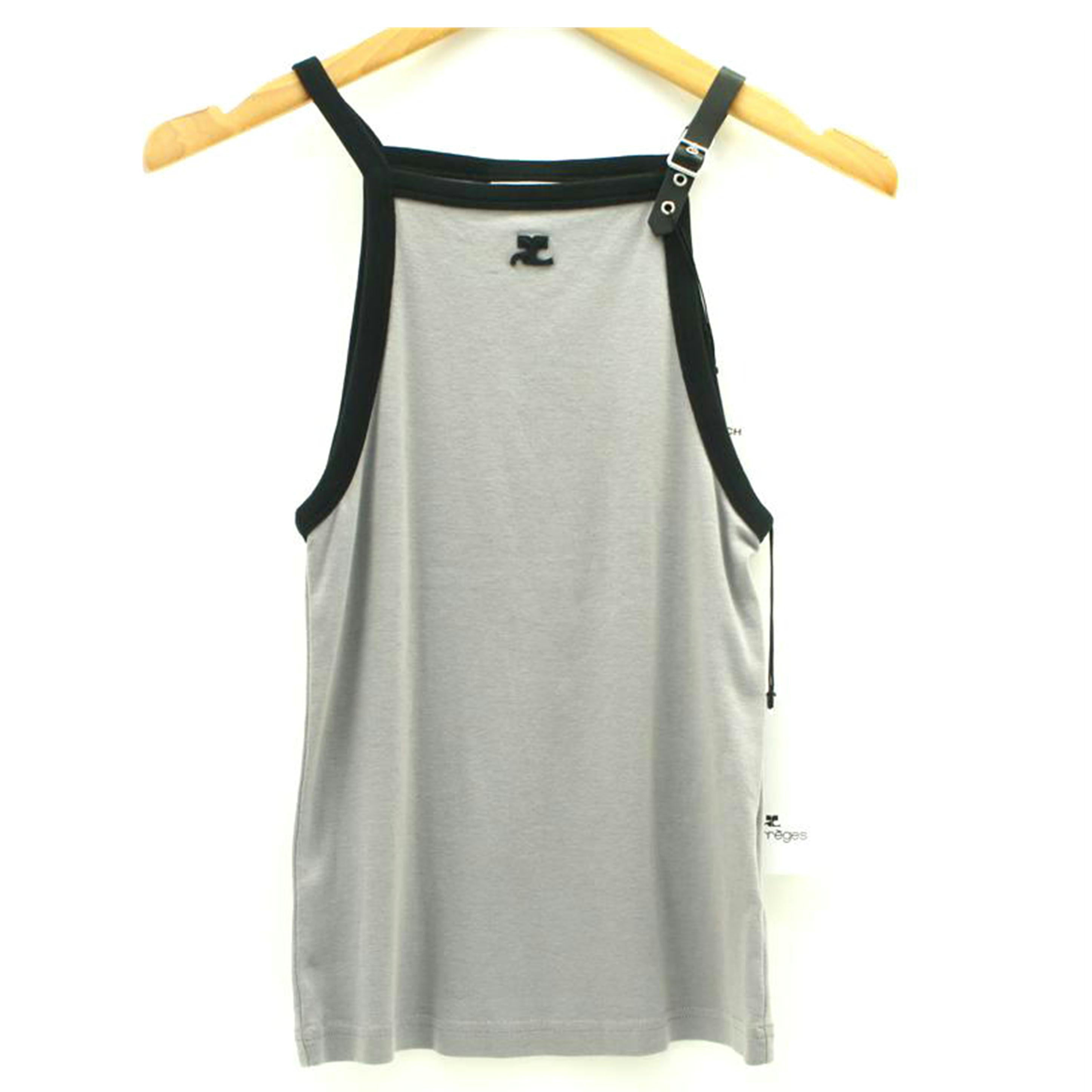 courreges Courreges/バックルコントラストキャミソール//Aランク/75