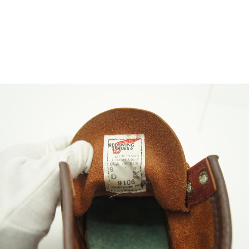 RED　WING レッドウィング/レザーワークブーツ　USA製/9106//Bランク/42