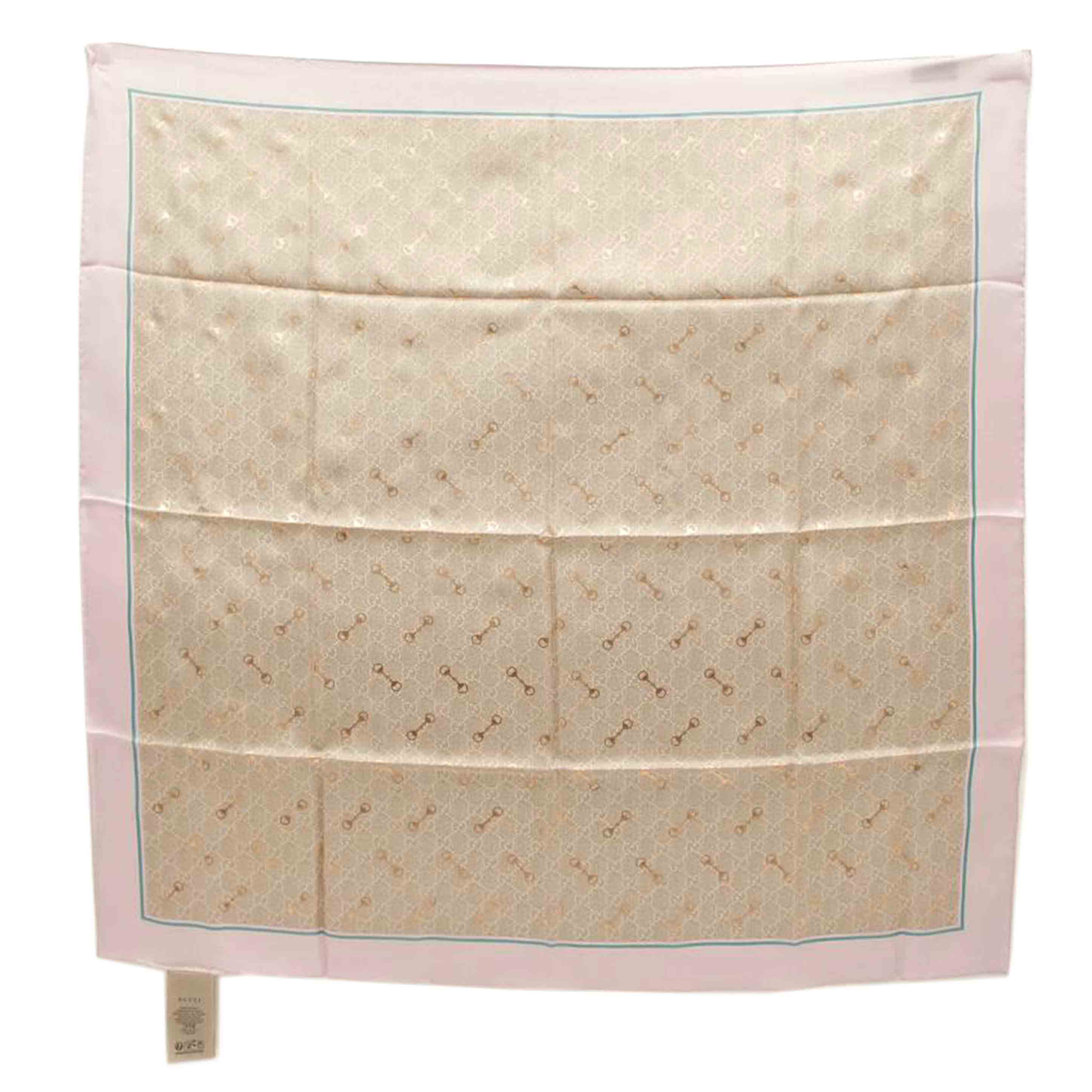 GUCCI グッチ/GGモチーフシルクスカーフ/662576 3G001//90×90cm/SAランク/91