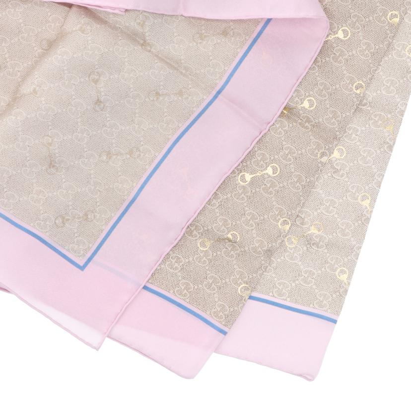 GUCCI グッチ/GGモチーフシルクスカーフ/662576 3G001//90×90cm/SAランク/91