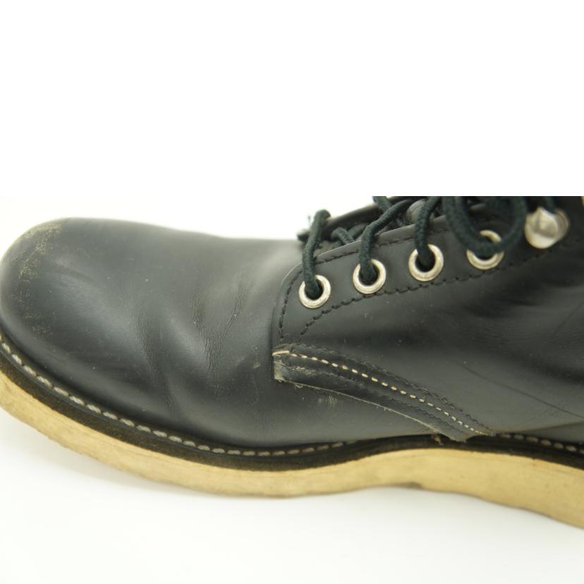 RED　WING レッドウィング/レザーワークブーツ　黒　USA製/8165//Bランク/42