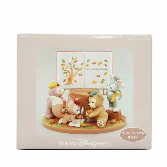 株式会社オリエンタルランド/【未開封】スマートフォンスタンド「ダッフィー＆フレンズのオータム・ストーリーブック　2023」（東京ディズニーシー限定）//SAランク/01