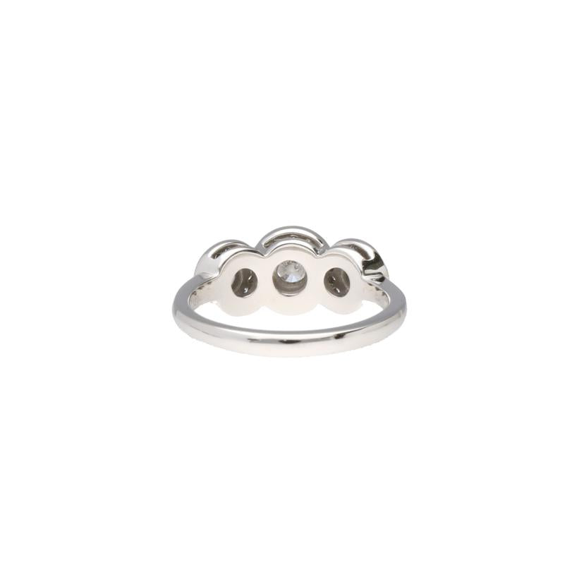 TIFFANY＆Co／ ﾃｨﾌｧﾆｰ/◎PT950サークレットダイヤリング　＃12．5//Aランク/59