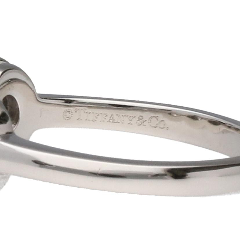 TIFFANY＆Co／ ﾃｨﾌｧﾆｰ/◎PT950サークレットダイヤリング　＃12．5//Aランク/59