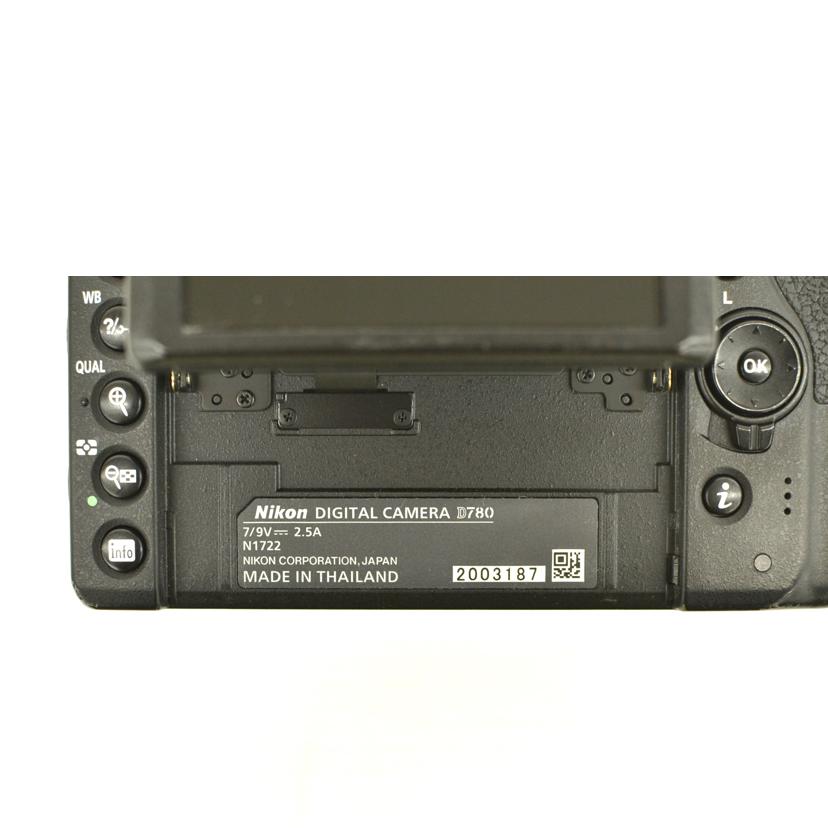 Nikon/デジタル一眼／D780　ボディ/D780 ボディ//2003187/ABランク/75
