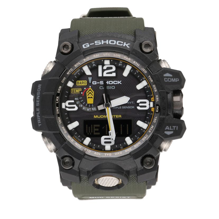 CASIO カシオ/G－SHOCK／マッドマスター／電波ソーラー/GWG-1000-1A3JF//221*****/SAランク/75