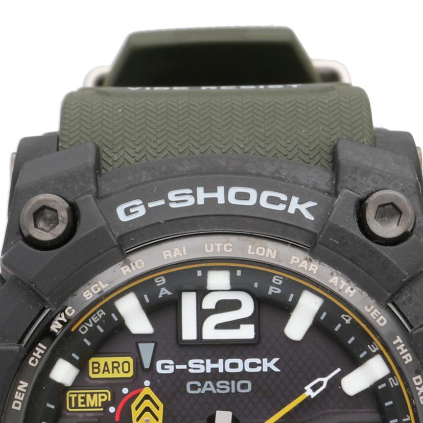 CASIO カシオ/G－SHOCK／マッドマスター／電波ソーラー/GWG-1000-1A3JF//221*****/SAランク/75