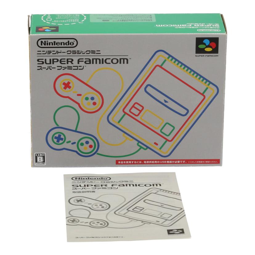 NINTENDO 任天堂 ニンテンドー　/クラシックミニ　スーパーファミコン　/CLV-S-SHVF//SJE111732081/Bランク/62