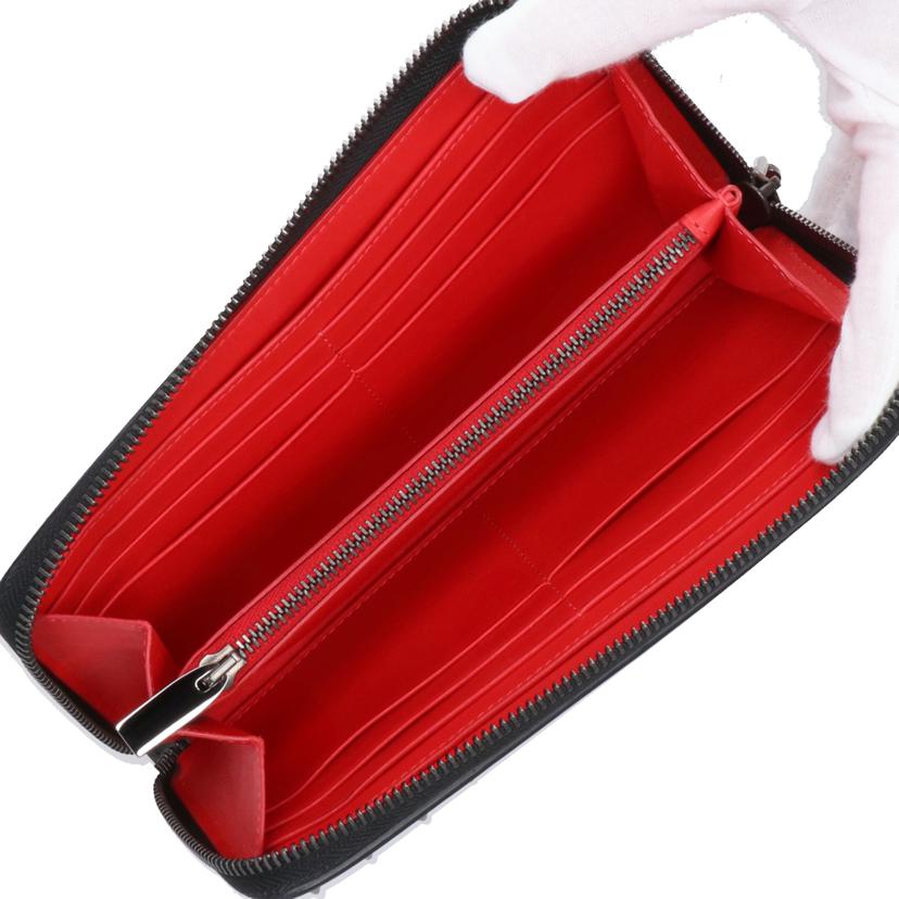 C．Louboutin クリスチャンルブタン/パネトーネ／ラウンドファスナー長財布/1165065//ABランク/25