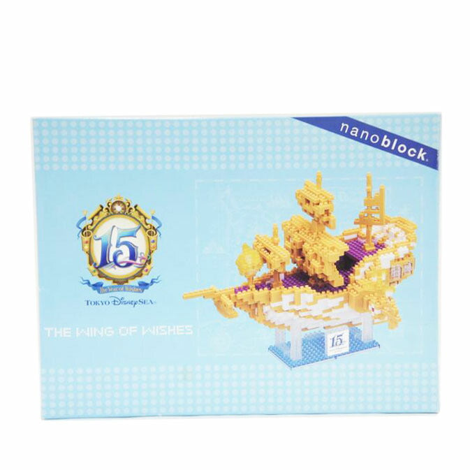 東京ディズニーシー/ナノブロック　THE　WING　OF　WISHES　－ウイング・オブ・ウィッシュ号－　東京ディズニーシー限定//ABランク/01