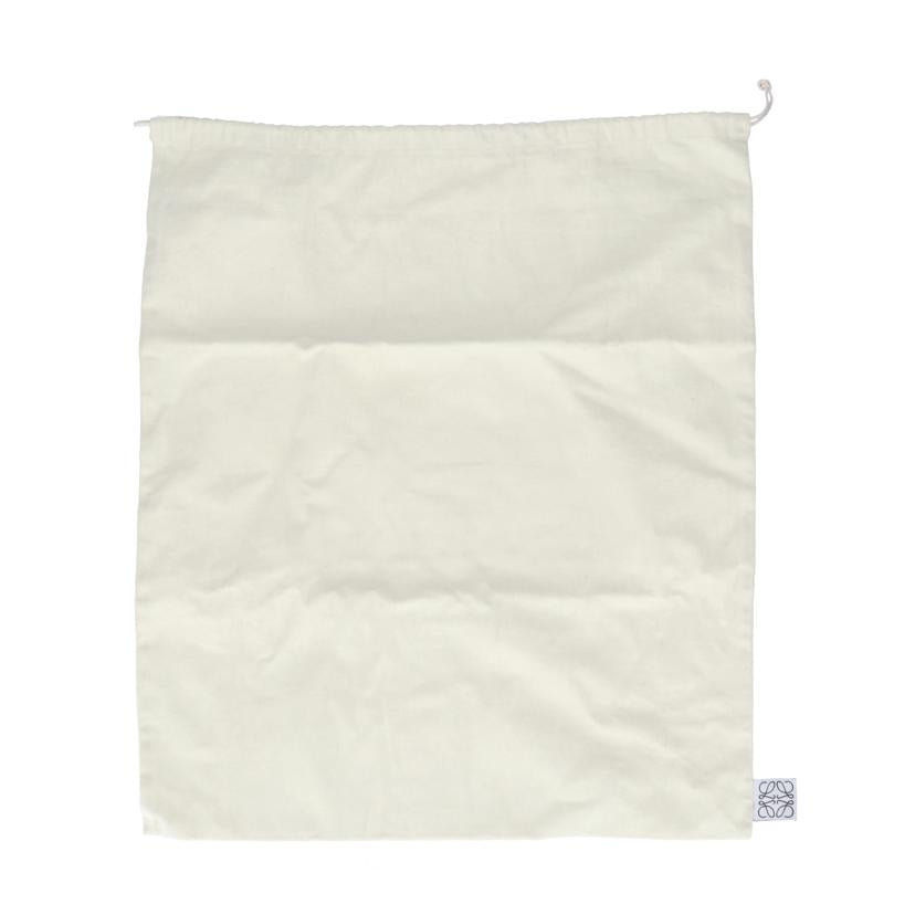 LOEWE ロエベ/ロエベ／アナグラムレザーバックパック／グレー//Aランク/75