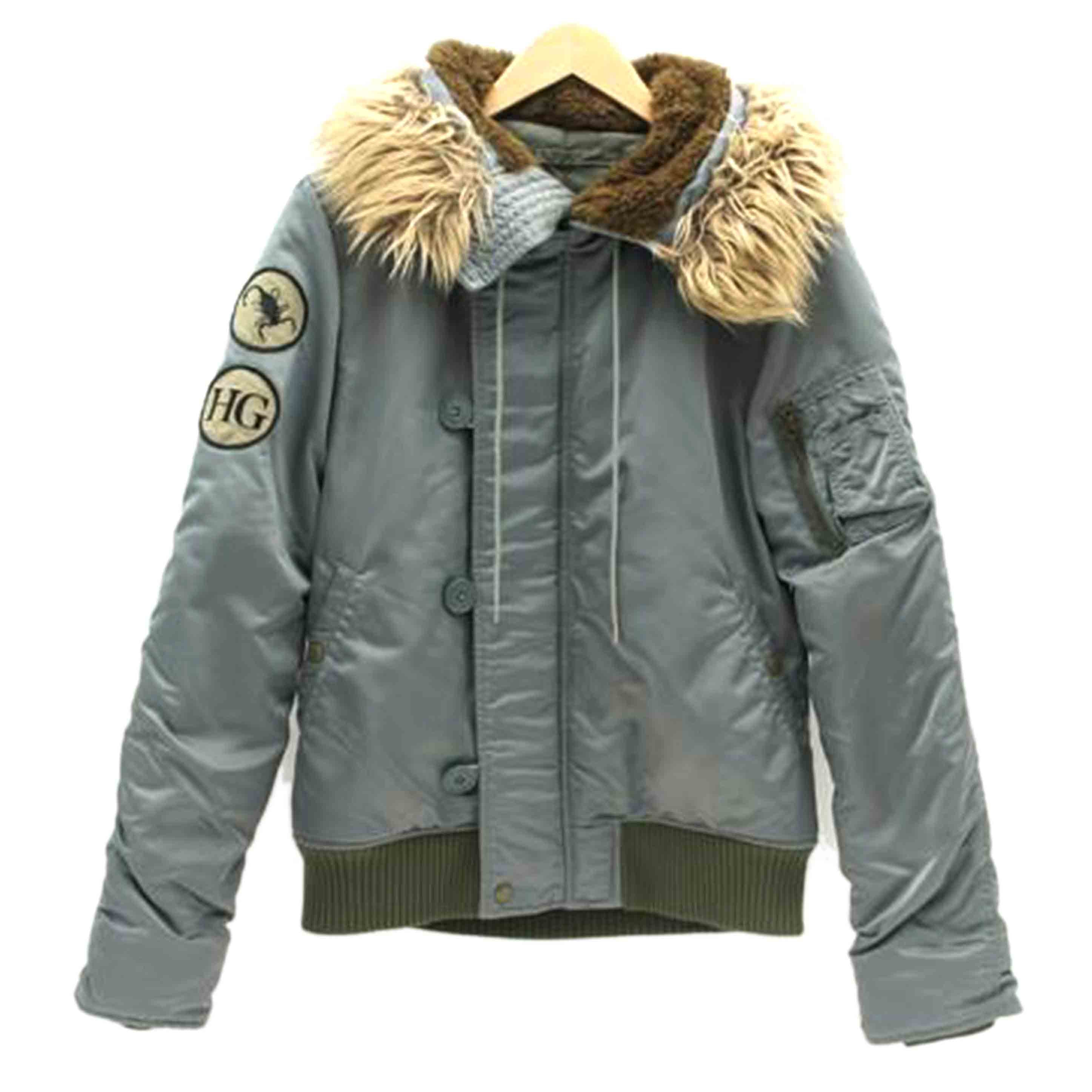 HYSTERIC　GLAMOR ヒステリックグラマー/HG　N－2B　ミリタリージャケト　カーキ//Bランク/78