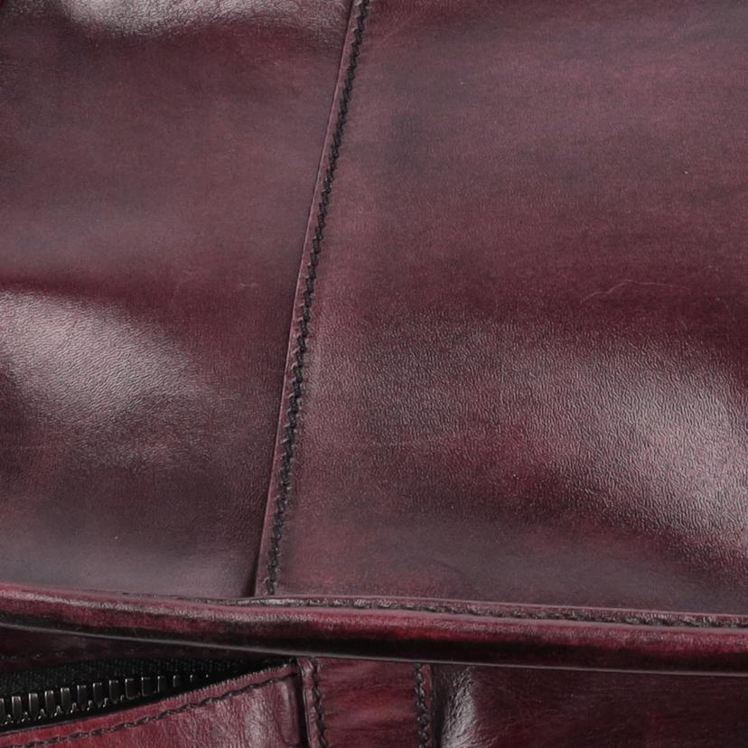 Berluti ベルルッティ/Berluti／ジャーナリストレザーショルダー／赤茶//Bランク/75