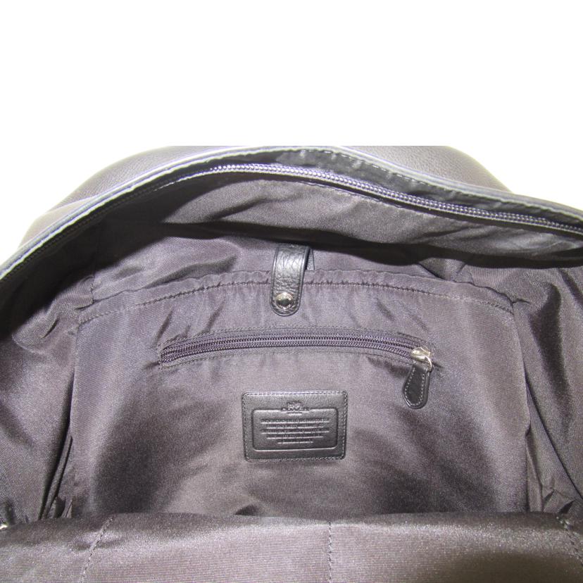 　　COACH/リュック／レザー×ナイロン/F71755//F15**/Bランク/63