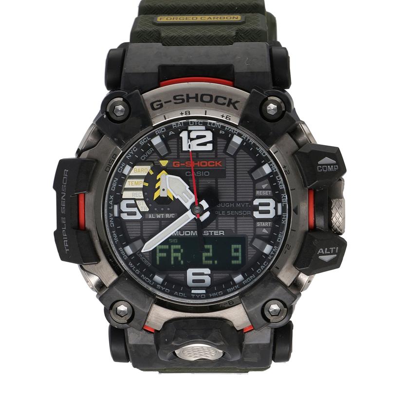 CASIO カシオ/G－SHOCK／マッドマスター／電波ソーラー/GWG-2000-1A3JF//202*****/ABランク/64