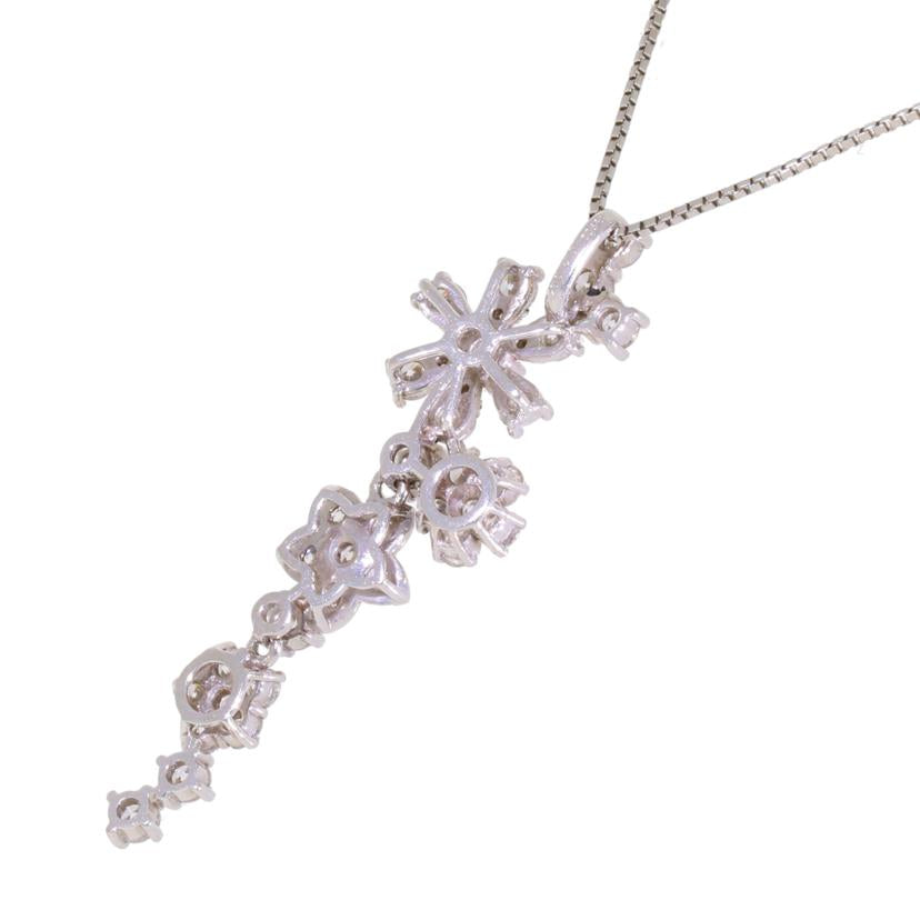 /◎PT900／850ダイヤネックレス2．00ct//Aランク/59