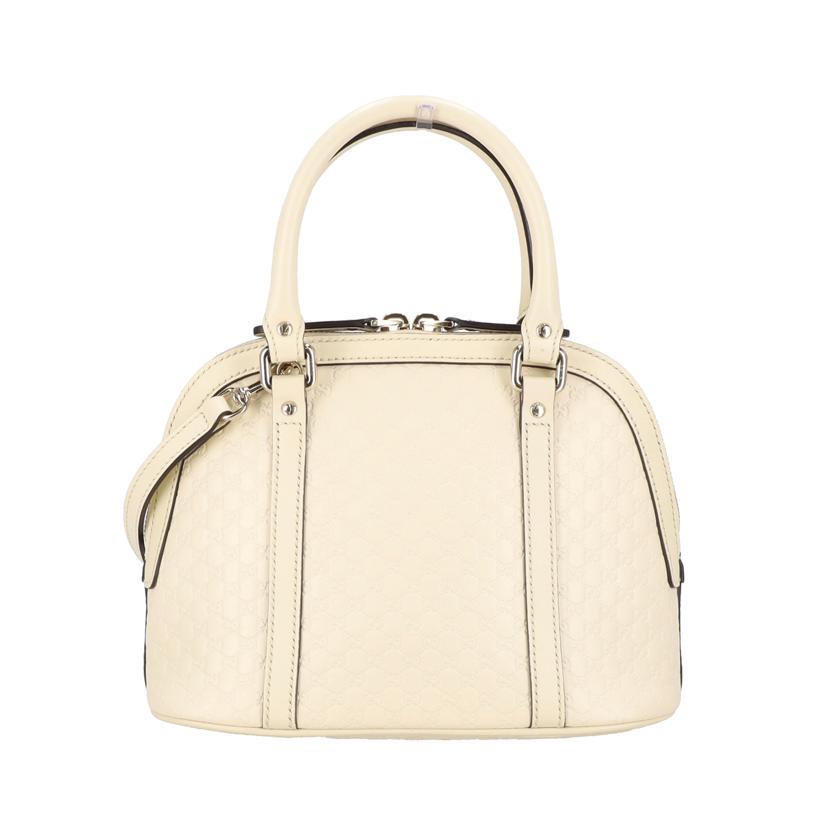 GUCCI グッチ/マイクログッチシマ／ドーム型2WAYバッグ/449654//520***/ABランク/91