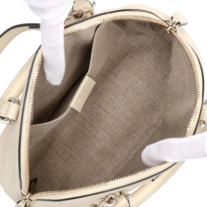 GUCCI グッチ/マイクログッチシマ／ドーム型2WAYバッグ/449654//520***/ABランク/91