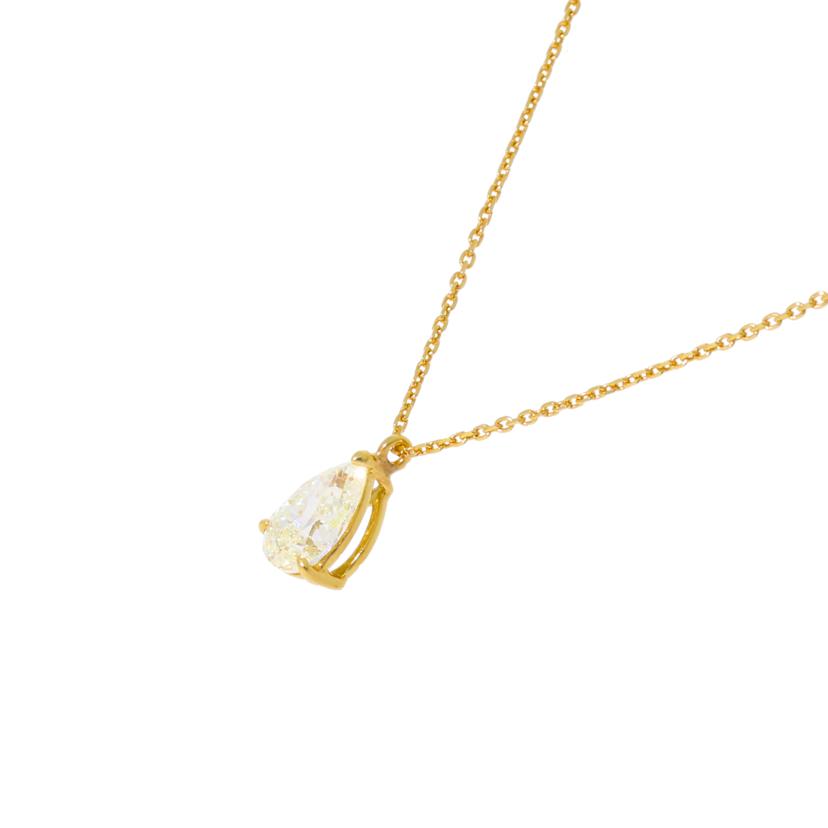 /◎K18ダイヤネックレス1．02ct//Aランク/59
