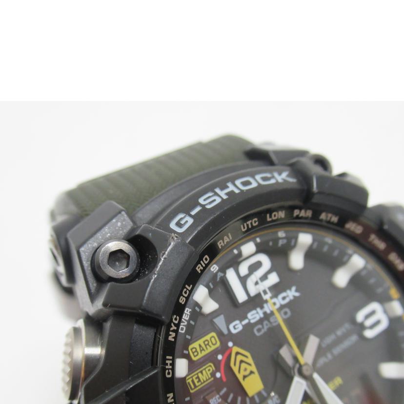 　　CASIO/G－SHOCK／マッドマスター／ソーラー電波/GWG-1000//84J***/Bランク/63