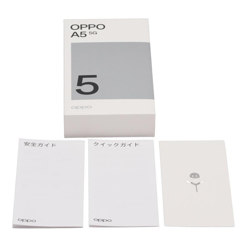 OPPO　au オッポ　/スマートフォン／OPPO　A5　5G　128GB/OPG06//LNPJCEVCSK0B5XQ0/Aランク/85