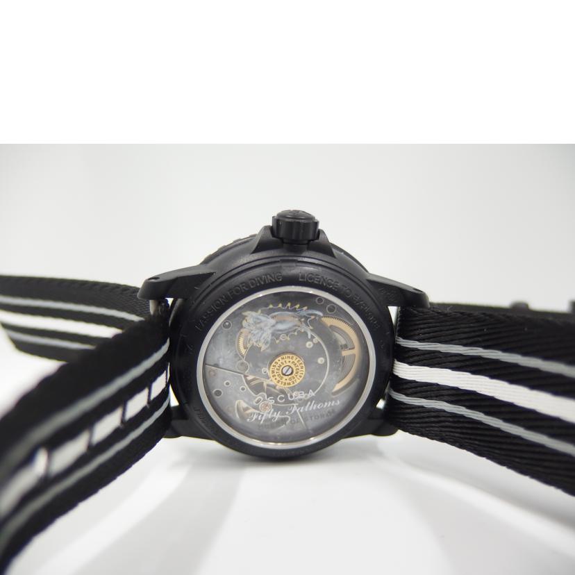 swatch ｽｳｫｯﾁ/オーシャンオブストームス／BLANCPAIN／オートマチック/SO35B400//Aランク/82