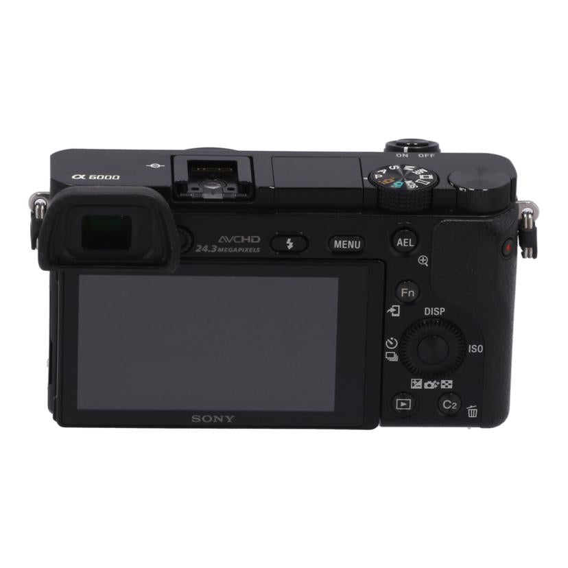 SONY　 ソニー　/ミラーレス一眼　ボディ／α6000/ILCE-6000 ﾎﾞﾃﾞｨ//S013191790G/Bランク/81