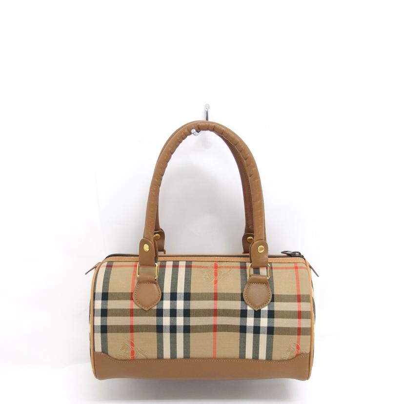 未使用】 BURBERRYS バーバリーズ PVCキャンバス レザー ノバ