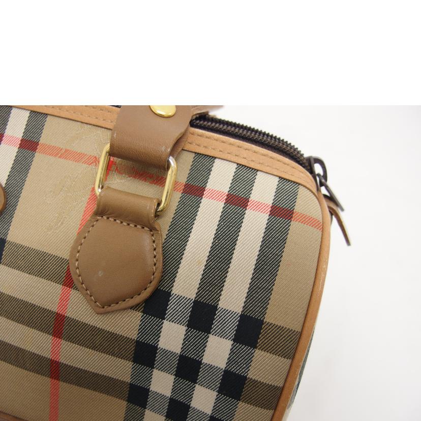 Ｂｕｒｂｅｒｒｙｓ　 バーバリー バーバリーズ ハンドバッグ/ノバチェック柄ミニボストンバッグ//Bランク/04