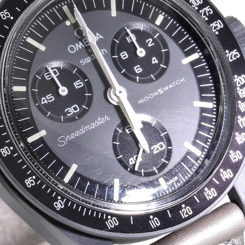 OMEGA×swatch オメガ×スウォッチ/ムーンスウォッチ／MISSION　TO　MERCURY／クオーツ/SO33A100//SAランク/94