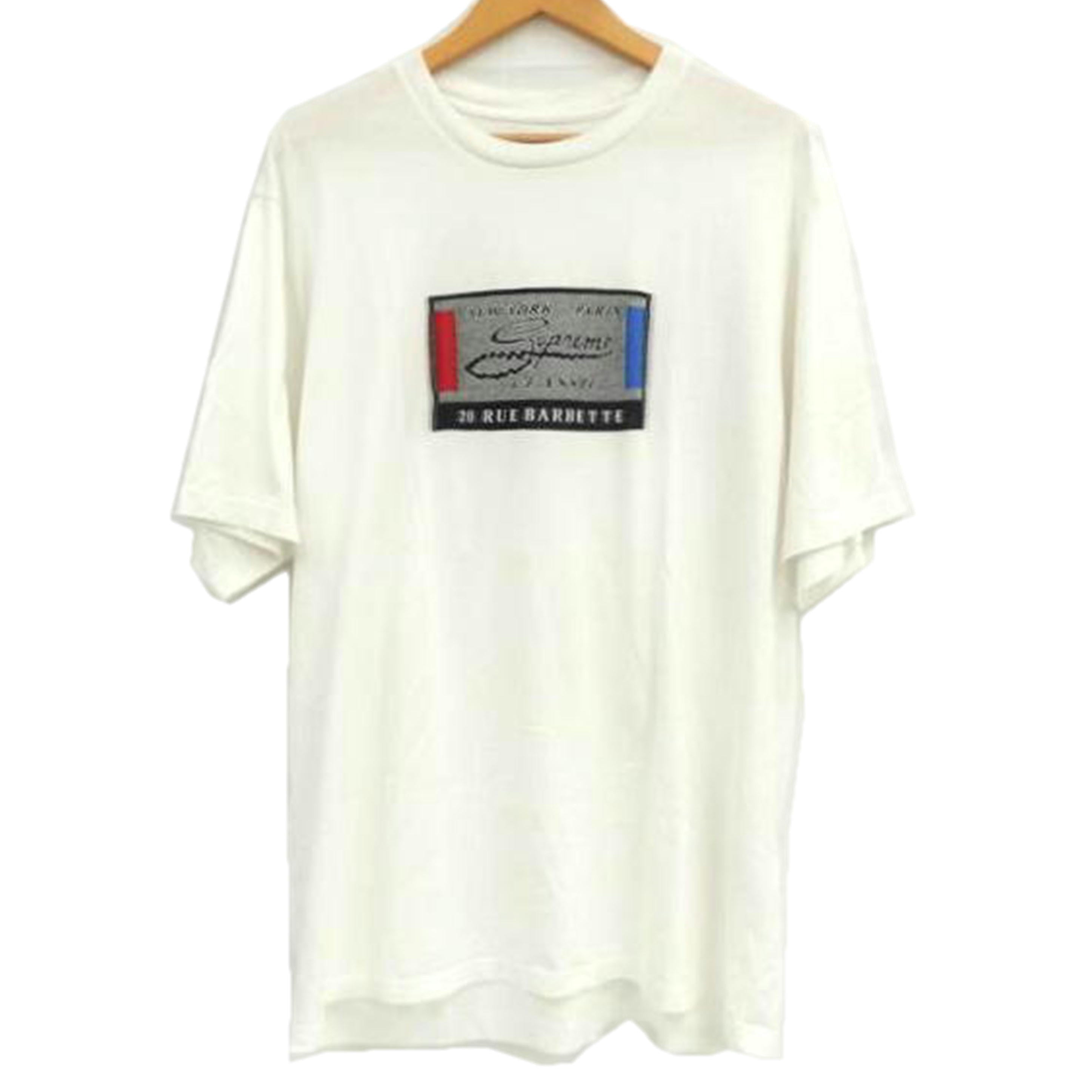 Supreme ｼｭﾌﾟﾘｰﾑ/Supreme　Intarsia　Label　T／ホワイト//ABランク/82