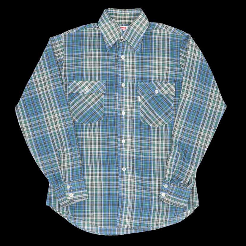 Levi’s リーバイス/80’s/チェックシャツ/USA製/ヴィンテージ/レア/9264821388346//ABランク/82