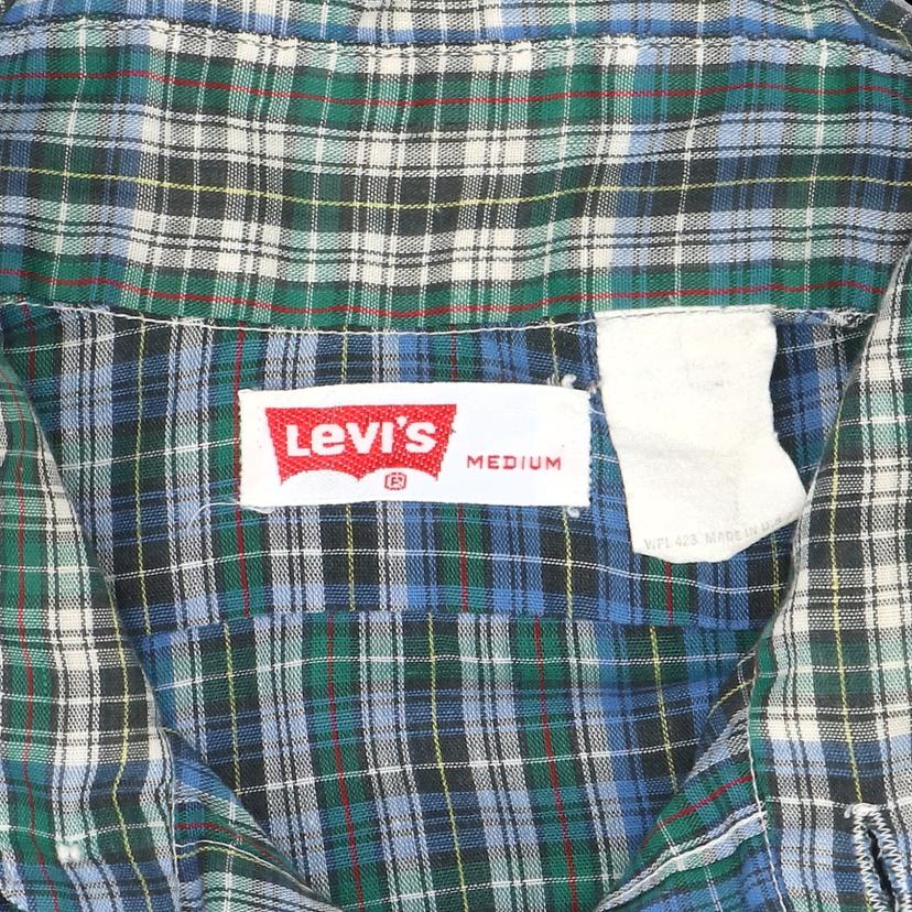 Levi’s リーバイス/80’s/チェックシャツ/USA製/ヴィンテージ/レア/9264821388346//ABランク/82