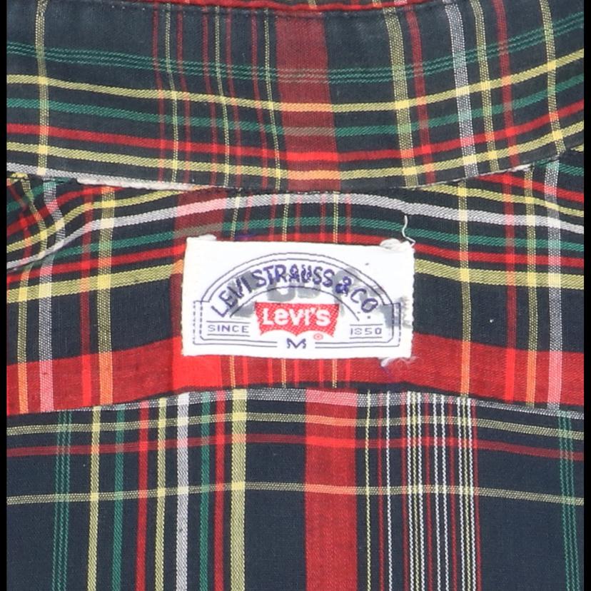 Levi’s リーバイス/70-80’s/チェックシャツ/ヴィンテージ/レア/9264821388384//ABランク/82