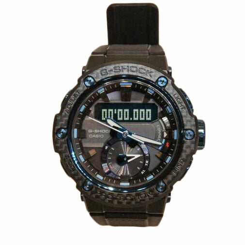 CASIO カシオ/G－SHOCKタフソーラーカーボンコアガードアナデジ/GST-B200//193********/ABランク/92