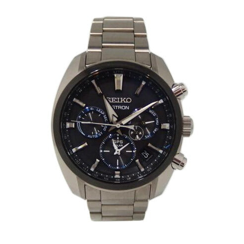 SEIKO ｾｲｺｰ/アストロン／黒文字盤／GPS電波ソーラー/SBXC053//9D2***/Aランク/82