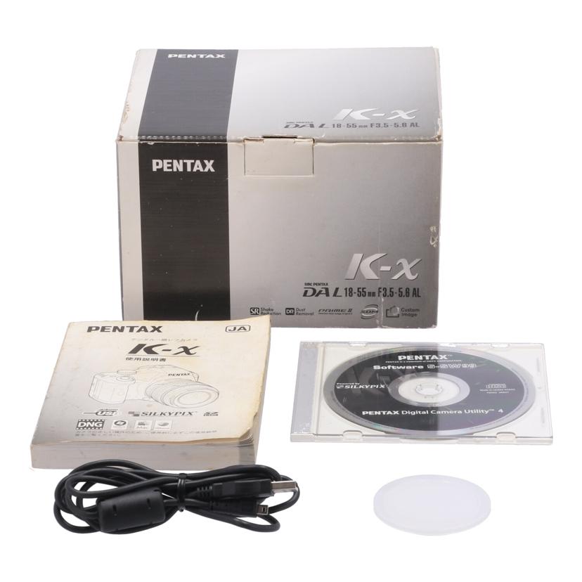 PENTAX ペンタックス　/デジタル一眼　レンズセット/K-x ﾚﾝｽﾞｾｯﾄ//3532340/Bランク/69