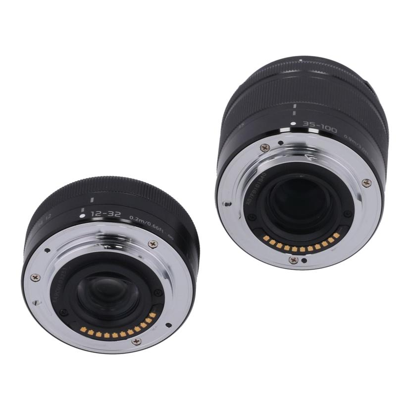 Panasonic パナソニック　/交換レンズ（2本）／12－32mm＋35－100mm/H-FS12032+H-FS35100//XA9CM103251/XB7FB101840/Bランク/69